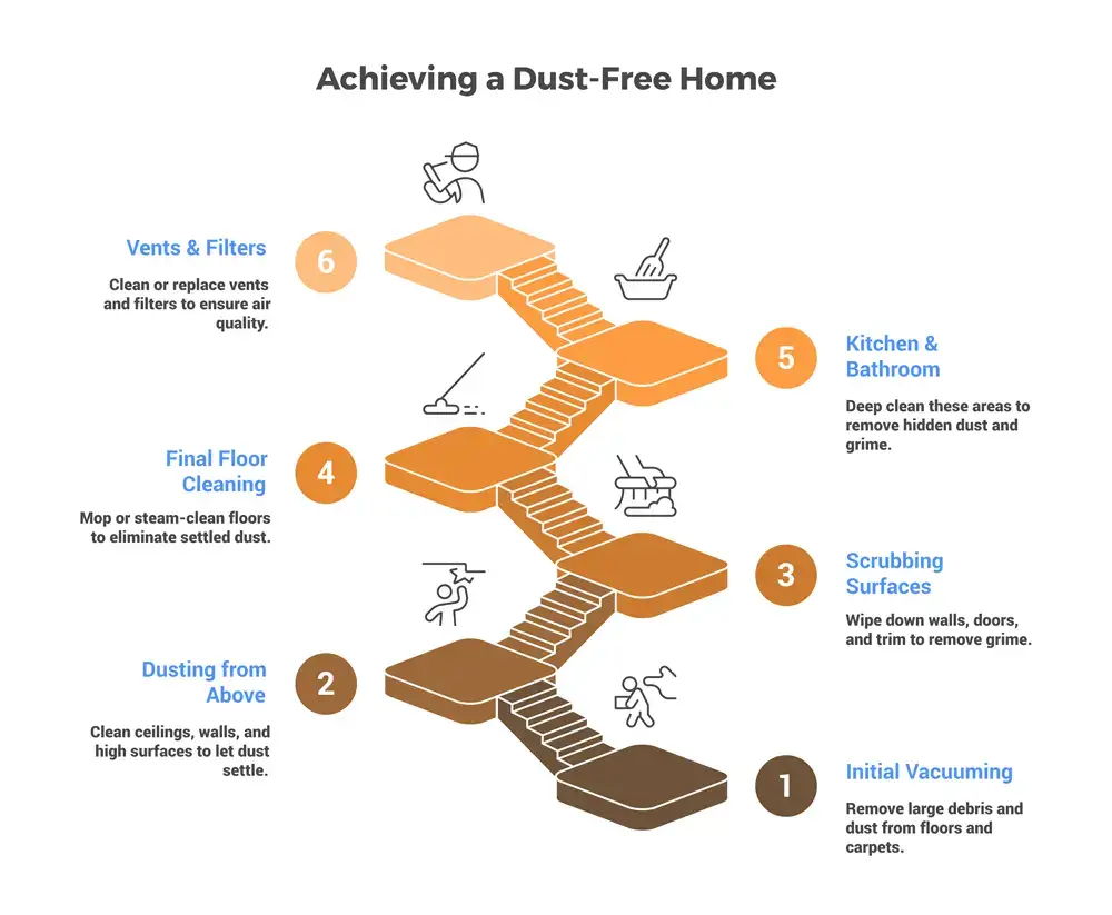 How to clean your home after a renovation
