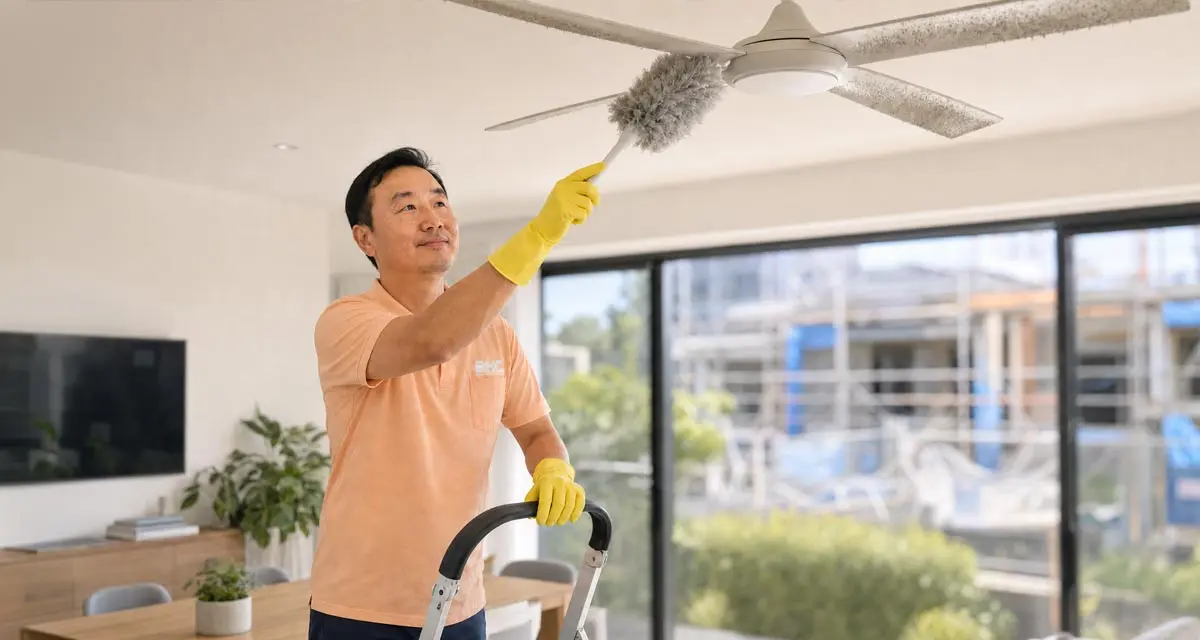 Post renovation cleaning Brisbane with James